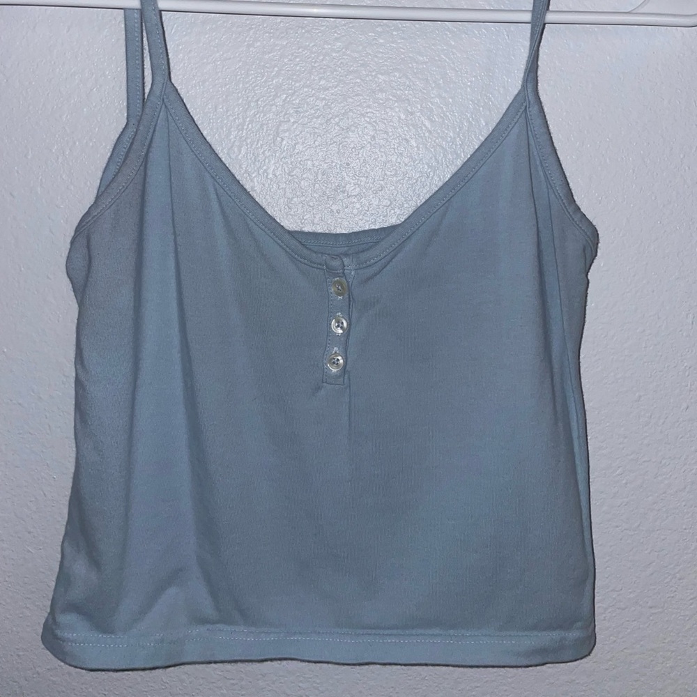 pacsun blue strap top, lounge wear
